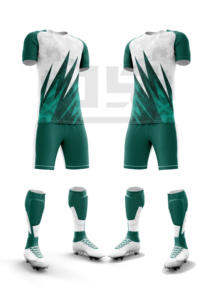 Uniforme de Fútbol Personalizado, Camiseta y Pantalones Cortos Transpirables, Ligeros, 100% Poliéster, Tela de Alto Rendimiento, para Deportes de Equipo y Ligas - Product Image 6