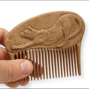 หวีไม้สำหรับใช้ในร้านทำมือหวีไม้สำหรับใช้ในเชิงพาณิชย์ - Product Image 2