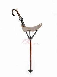 OEM <b>walking</b> <b>seat</b> <b>stick</b> wholesale supplier foldable cane <b>with</b> chair adjustable height elderly outdoor mobility and travel support - Product Image 5