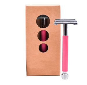 Rasoir de sécurité à barre oblique, rasoir de sécurité à double tranchant, rasoir de sécurité professionnel pour poteau de barbier Rasoir lourd par ANAAIF - Product Image 1