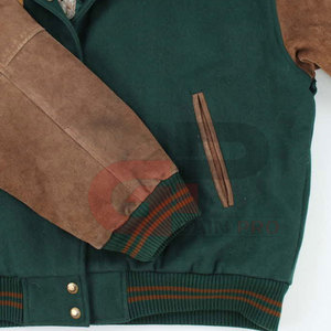 Vente en gros Veste Letterman Offre Spéciale Veste Letterman vintage Vêtements d'extérieur décontractés Veste Letterman vintage - Product Image 5