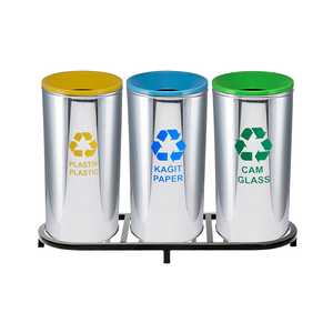 Cajas de Basura de Lujo de Alta Calidad con Tapa Abierta de Hierro para Uso en Interiores y Exteriores - Product Image 2