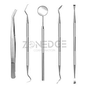 Kit de limpieza dental de alta calidad, 5 uds. Instrumentos quirúrgicos dentales manuales herramientas de acero inoxidable juego de dientes, quirúrgico, instrumentos - Product Image 6
