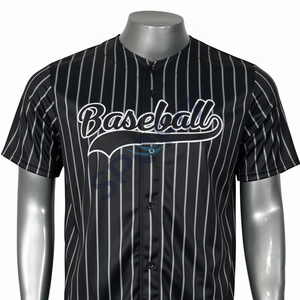 Uniforme de béisbol y sóftbol con estampado personalizado, conjuntos de equipo, ropa deportiva transpirable que absorbe la humedad para hombres y mujeres, recién llegado - Product Image 6