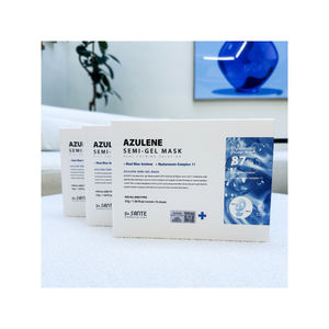 มาสก์หน้าเจลกึ่งเจลสำหรับทุกสภาพผิวช่วยให้ผิวชุ่มชื้นตลอดวันเกาหลีใต้ Dr. Sante azulene - Product Image 2
