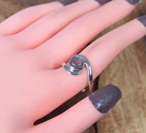 Solid 925 Sterling Silver <b>Ring</b> Labradorite Gift for wedding - Product Image 4