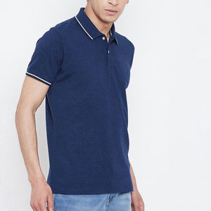 Fabricante de Polos, Venta al por Mayor, Polos Personalizados de 180 g/m², 100% Algodón, Diseño Sólido, Secado Rápido, Camisetas Polo de Color Sólido para Hombre - Product Image 3