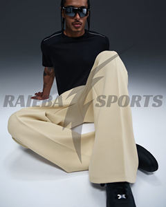 Pantalon de jogging sport unisexe léger et respirant en toile, style ample, élastique, décontracté, personnalisé, qualité supérieure 2026 - OEM - Product Image 2