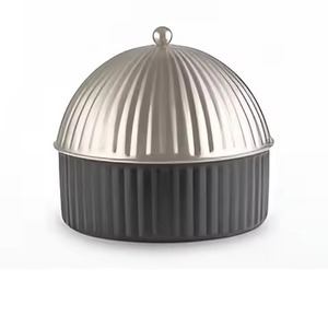 Casserole de Luxe en Acier Inoxydable, Ustensiles de Cuisine, Pots de Conservation des Aliments, Casserole à Double Paroi pour Buffets de Mariage - Product Image 3