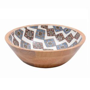 Servidor de palomitas de maíz o sopa Cuencos de madera Restaurante Catering Uso Frutero Royal Look Almacenamiento de frutas secas Cuenco de madera - Product Image 3