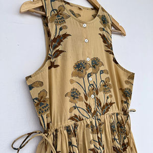Vestido Maxi de talla grande para mujer para verano primavera Festival Natural boda fiesta en la playa tela de algodón con decoración de encaje - Product Image 1