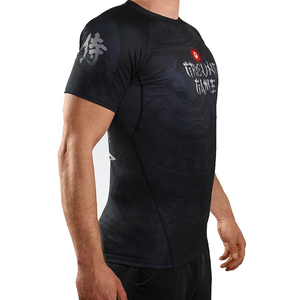 Compression Gym Fitness Chemise D'entraînement MMA Rash Guard - Product Image 4