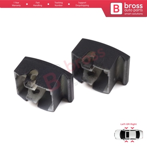 ฝาครอบปุ่มควบคุมสวิตช์หน้าต่าง BDP105-1 2 ชิ้น สำหรับซ่อมแซม Astra H Zafira B Tigra B 6240452 - Product Image 5
