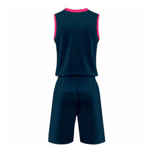 ราคาสมเหตุสมผลที่ดีที่สุดแห้งเร็วคุณภาพระดับพรีเมียมโลโก้ที่กําหนดเองชุดบาสเก็ตบอลชายชุดบาสเก็ตบอลขายใหม่ - Product Image 3