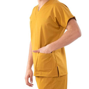 Compre trajes de fregado elásticos, nuevos uniformes de enfermería personalizables, uniformes de enfermería personalizables de punto suave a bajo precio, trajes de fregado 2026 - Product Image 6