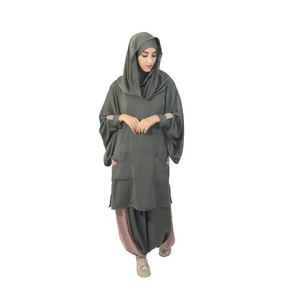 Ropa islámica de la mejor calidad para mujer, precios bajos para Jilbab Malhafa Khimar Abaya, tamaños personalizados que incluyen tallas grandes, venta al por mayor - Product Image 6