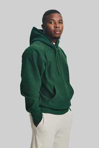 Sudadera con Capucha Personalizada de Algodón 100% Grueso y Transpirable para Hombre, Estilo Urbano, Invierno, Oversize, con Cuello Forrado, Color Liso, de Alta Calidad - Product Image 4