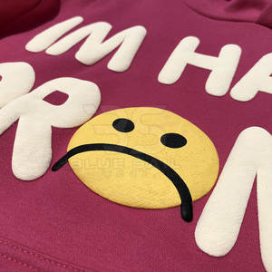 เสื้อฮู้ดแขนยาวผู้ชายผ้าโพลีเอสเตอร์แห้งเร็วพิมพ์ลายพัฟสำหรับผู้ชาย - Product Image 6