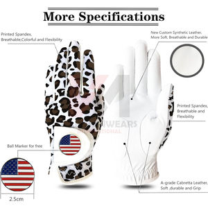 Gants de golf Grip Soft Premium Players en cuir Cabretta, gants de golf en peau de mouton, améliorent votre performance de swing, terrain - Product Image 3