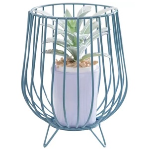 Outdoor Party Decorating Flower Planter For Hotel Garden Decorative Planter Set of Three <b>Bucket</b> Shape <b>Galvanized</b> Planter - Product Image 3