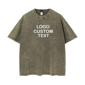 Camisetas ecológicas de algodón orgánico 100% algodón logotipo personalizado bordado venta al por mayor Etiqueta Privada disponible estampado patrón camiseta - Product Image 3