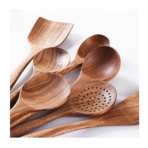 Cuchara de madera de Vietnam y juegos de herramientas de cocina para uso culinario por 99 Gold Data Fabricante de cuchara de madera - Product Image 5