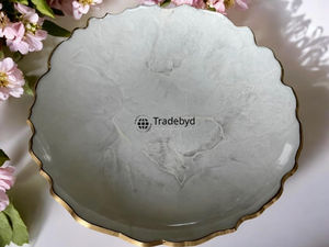 Bandeja de Resina Hecha a Mano, Plato de Arte Moderno para Servir en la Cocina, Comedor y Regalos Premium Tradebyd - Product Image 2