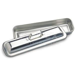 Bandeja para Catéter de Alta Calidad con Tapa, Acero Inoxidable 304, para Uso Veterinario, Quirúrgico, Médico y de Laboratorio - Product Image 2