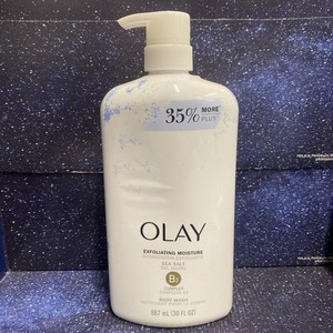 Nettoyant exfoliant pour le corps Olay aux sels de mer avec pompe, 30 FlOz - Product Image 1