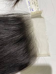 Mechones de cabello humano indio virgen, 100% sin procesar, grado 10A, extensiones de cabello humano peruano virgen con juego de cierre - Product Image 6