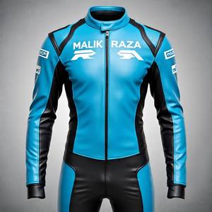 Traje de cuero de motocicleta personalizado con tamaño a medida, diseño y coloración personalizados, armadura CE, puntada triple, ajuste precurvado - Product Image 4