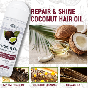 Collection de Sérums Capillaires 177ml à l'Huile de Coco et d'Olive, Protecteur Thermique et Lustrant pour Cheveux Secs et Frisés – Vente en Gros - Product Image 6