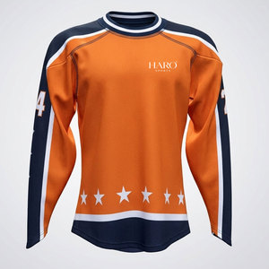 เสื้อฮอกกี้น้ำแข็งสั่งทำจากโรงงานโดยตรง พร้อมปักโลโก้ทีม ออกแบบอย่างมืออาชีพสำหรับชุดกีฬา - Product Image 1