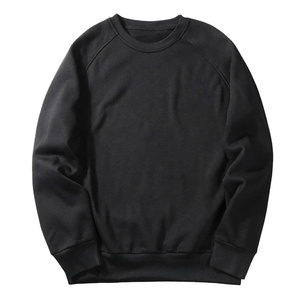 Wholesale High Quality Heavyweight Unisex 100% Cotton Custom Logo Blank Oversized <b>Plain</b> <b>Sweatshirts</b> Men & Women <b>Sweatshirts</b> 2027 - Product Image 1
