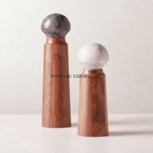 Nouvelle table polie brillante argentée décorative en acier inoxydable sel et poivre de luxe qualité ronde en métal cuisine sel et poivre - Product Image 4