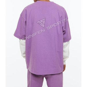 Camiseta Casual de Jersey para Hombre, 100% Algodón, Diseño Sólido, Corte Regular, Manga Corta, Transpirable, Ligera, para Verano - Product Image 6