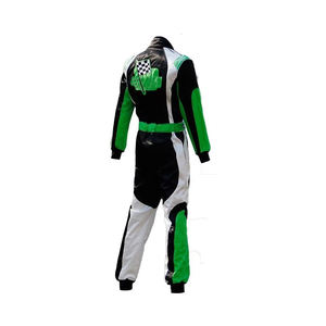 Traje de Carreras de Karting de una Pieza, Colores Personalizados, Transpirable, de Secado Rápido, Talla Grande para Adultos, Diseño Personalizado OEM, Ropa Deportiva de Alta Calidad - Product Image 2