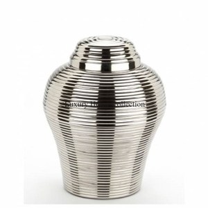 Woodland Camouflage Enamel Finished Classic Designer Handmade Tabletop Decorative Memorial <b>Keepsake</b> <b>Ashes</b> Cremation Urns & Pots - Product Image 6