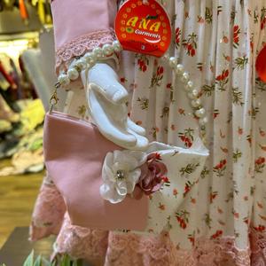 Vestido de diseño elegante con estampado para niña, vestido de diseño impreso con bolso, nuevos vestidos elegantes - Product Image 4