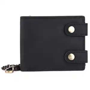 Best Selling Excellent Quality Top Selling Genuine Leather Biker Wallet for Men with RFID Protection from India