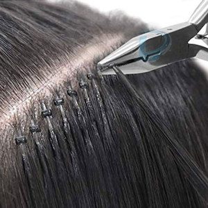 Matériaux durables, prix bas, vente chaude, pinces et outils professionnels pour extensions de cheveux plaqués or - Product Image 6