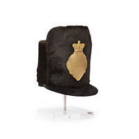 Chapeau shako de cérémonie vintage inspiré des soldats, monture haute et finition décorative, chapeaux shako pour hommes à vendre