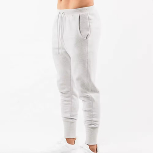Pantalones de chándal personalizados para hombre, pantalones de chándal informales sólidos con cordón, pantalones holgados con estampado de logotipo de pista, pantalones de hombre de gran tamaño lavados - Product Image 4