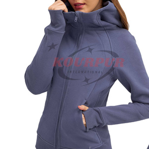 Sweat-shirts de qualité supérieure pour femmes, à porter au quotidien, en différentes couleurs, avec poche et fermeture éclair. Sweat-shirt hautement recommandé pour femmes. - Product Image 3