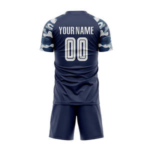 Camiseta de Fútbol Personalizada con Estampado por Transferencia de Calor, Camiseta de Fútbol Transpirable de Secado Rápido, Ropa Deportiva Ligera de Poliéster Elástico - Product Image 5