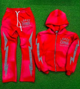 Vêtements décontractés personnalisés de haute qualité ensemble de survêtements pull vintage uni vierge pour hommes les plus vendus survêtements pour hommes - Product Image 2