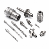 Pièces d'outils chirurgicaux, composants usinés avec précision par CNC suisse, OEM médical