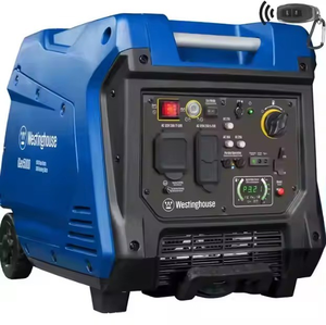 BEST QUALITY Outdoor Power Equipment 5000 Peak Watt Super Quiet <b>Portable</b> Inverter <b>Generator</b> Remote Electric Start - Product Image 1