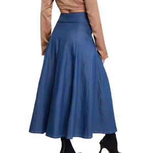 Jupes en jean basiques en gros, grandes tailles, stock disponible, livraison rapide, exportation mondiale, qualité supérieure - Product Image 2