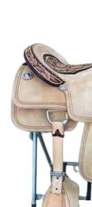 Silla de Montar para Caballo 100% Premium, Silla de Exhibición Occidental de Alta Calidad, Cuero, Estilo Personalizado, Color, Tamaño, Origen India, Hecha al Mejor Precio - Product Image 2
